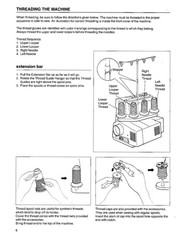 E-Z LOCK EZ100 Serger Instruciton Manual – STEEL WIRE BOUND – PROTECTIVE COVERS