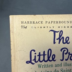 The Little Prince, Antoine de Saint Exupery, 8th Print Harcourt PB Kath. Woods