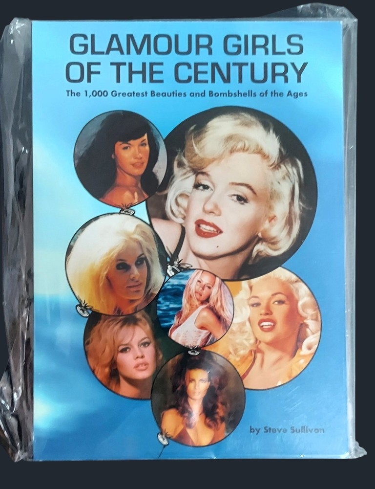 New Sealed Glamour Girls of the Century By Steve Sullivan Bettie Page