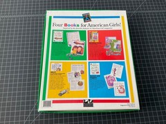 Four Books for American Girls Pleasant Co Crafts Help Cards Games Box Set Vtg 95