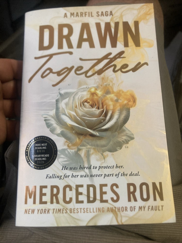 Drawn Together By Mercedes Ron Advanced Reading Copy ARC Galley