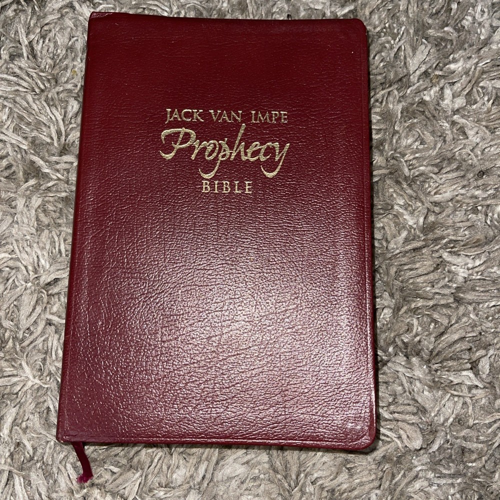 Jack Van Impe Prophecy Bible KJV Limited Edition Red Letter Bible