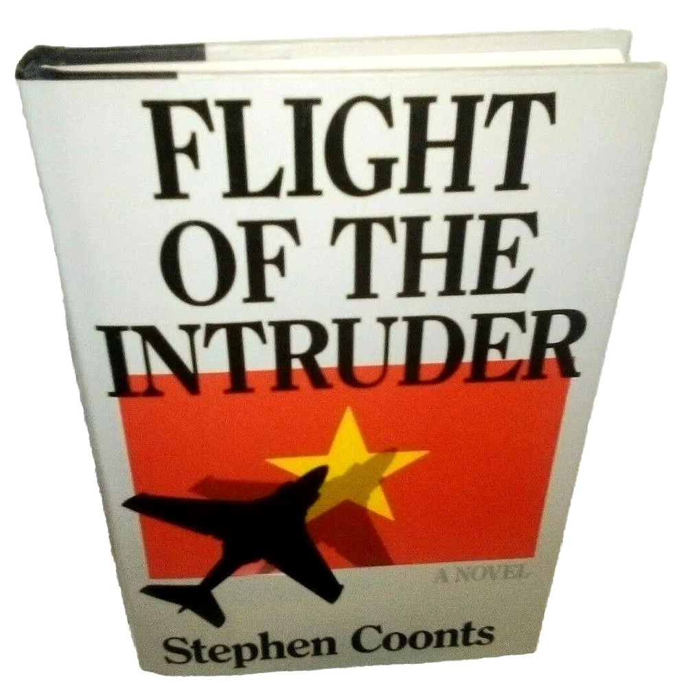 Flight of the Intruder by Stephen Coonts Vtg 1986 HC Naval Institute Press