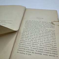 Our Government How it Grew What it Does How it Does it Jesse Macy 1891 Antique