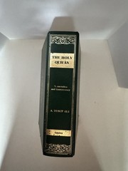 The Holy Qur’an A Yusuf Ali Arabic English Translation Commentary HC Amana