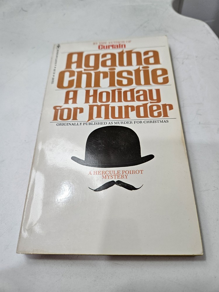 AGATHA CHRISTIE A Holiday For Murder 1976 1st Bantam PB 18th Printing Very Good!