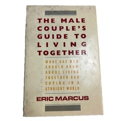 1st Edition Male Couple’s Guide to Living Together HC Eric Marcus