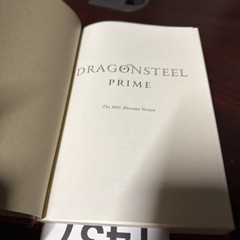 Dragonsteel Prime by Brandon Sanderson – Leatherbound Like New 1st Ed 1st Print
