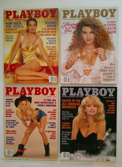 1992 Playboy Magazines Lot of 12 Full Year.