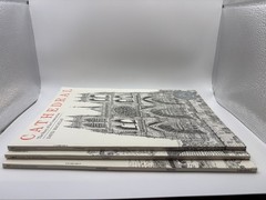 Pyramid, Castle, & Cathedral soft cover book lot from David Macaulay
