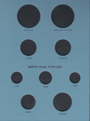 Whitman New Blue Folder 9046 For US 20th Century Type Coins New Album Free Post