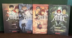 Amulet Set Books 1–4 Kazu Kibuishi 2008-2011 TP Graphic Novels Soft cover