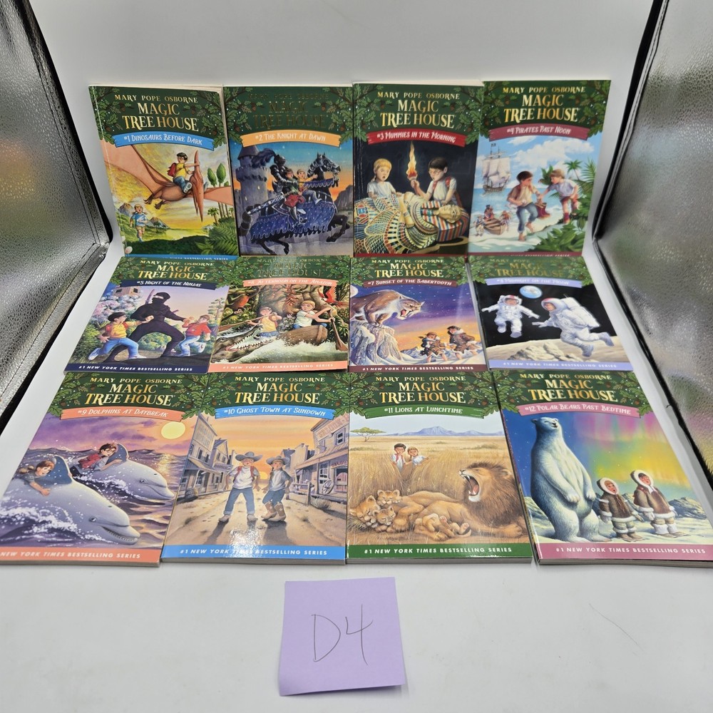 Magic Tree House 12 Book Set Books 1-12