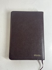 Zondervan 1985 NIV/KJV Parallel Bible Burgundy Bonded Leather (1984 NIV Text)
