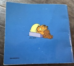 Garfield in Space by Jim Davis (1983 Random House) Paperback 5inx5.5in vintage