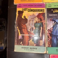 LOT of 10 Vintage Novels Signet 1940s-50s Some 1st Editions. Some Reader Copies