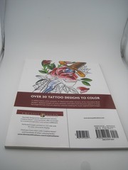 Creative Haven Floral Tattoo Designs Adult Coloring Book by Erik Siuda 31 Pages
