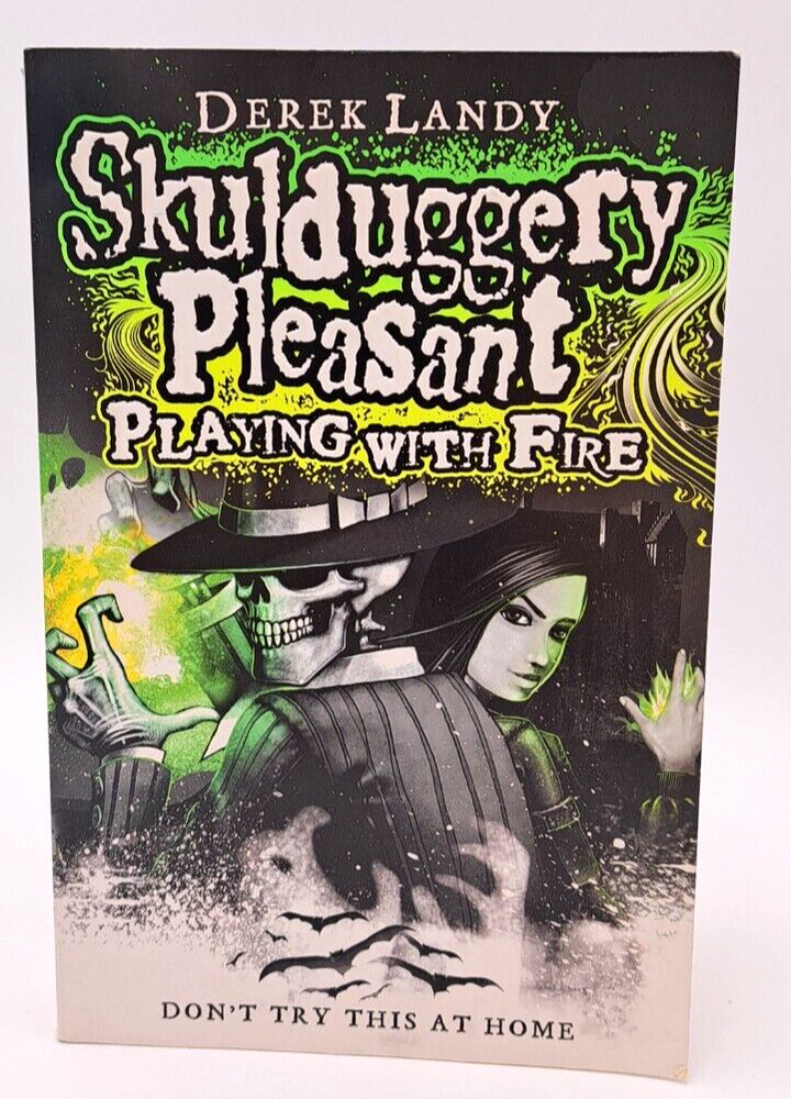 Skulduggery Plesant Playing with Fire by Derek Landy Paperback 360 pages