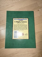 AD&D 2nd Ed A Mighty Fortress Sourcebook HR4 TSR 9370 Reading Copy No Map