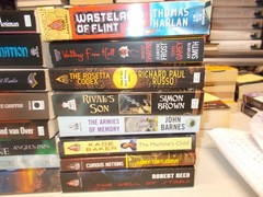 25 New Paperback Science Fiction & Fantasy Remainder Books Lot #1
