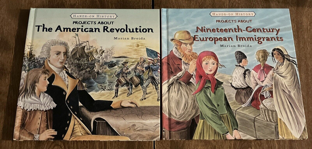 Hands-On History Books, Lot of 2, Hardcover, Like New (1008)