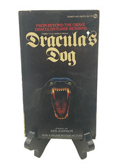 KEN JOHNSON PAPERBACK – Dracula’s Dog 1978 (Paperbacks From Hell) (1st printing)