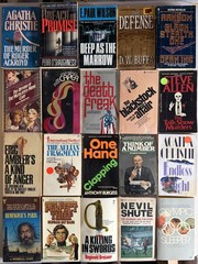 lot 24- 20 VINTAGE PAPERBACKS – action thriller espionage mystery