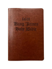 1611 KJV Facsimile w/ Apocrypha: 1st Edition, Authentic Reproduction – Brown