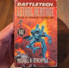 Battletech Blood of Kerensky Trilogy PBs by Michael A. Stackpole + Freebirth
