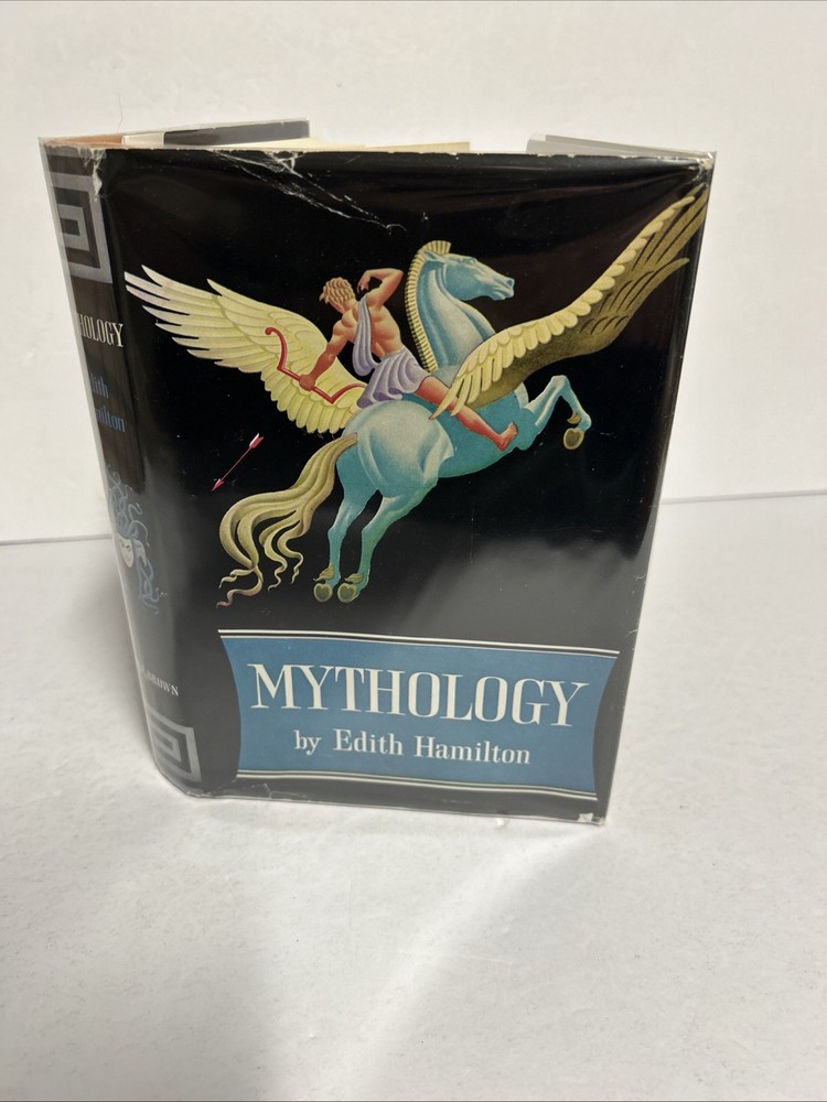 Mythology By Edith Hamilton Book Club Edition Hardcover W/DJ