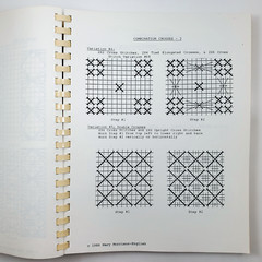 The Canvas Embroidery Notebook by Mindy English VTG 1986 Comb Bound Paperback