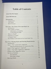 Harrington On Hold ‘Em Poker Volumes I & II, by Dan Harrington Paperback