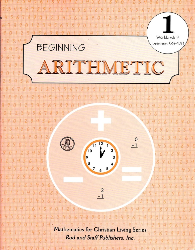 Rod & Staff Grade 1 Math: Student Book, Part 2 (1st) – THIRD EDITION
