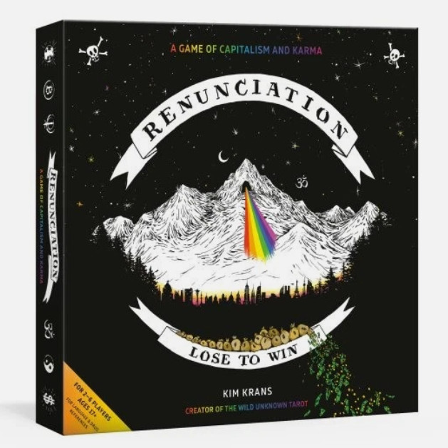 Renunciation : A Game of Capitalism and Karma, Game by Krans, Kim, Sealed New
