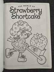 🍓THE WORLD of STRAWBERRY SHORTCAKE BERRY CUTE Coloring & Activity Book🍓