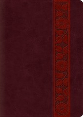 ESV Study Bible, Large Print (English) Leather Book