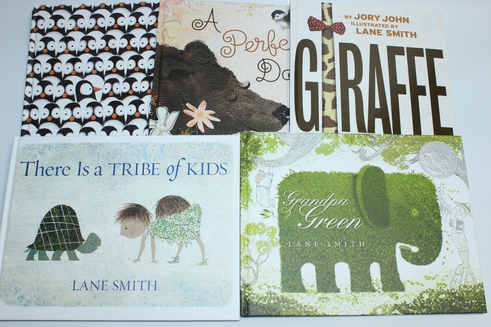 Lot of 5 Kohl’s Cares Children’s Books, Penguin, Perfect Day, Grand[pa Green…