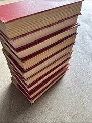 Zane Grey Western Novels Walter J Black Edition. Lot Of 9 – Hardcover Books
