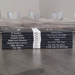 Gothic Horror Ghost Stories Poe Stevenson Penguin Little Black Classics Lot of 7