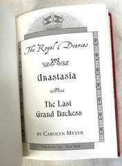 THE ROYAL DIARIES Historical Fiction Eleanor, Elizabeth, Anastasia Set of 3