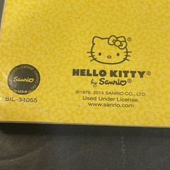 SANRIO Hello Kitty Coloring Book And Activity Bendon 2014 With 3 Pages Colored