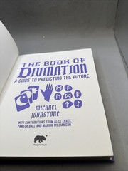 THE BOOK OF DIVINATION – MICHAEL JOHNSTONE (2022 hardcover)