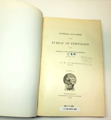 American Indian Ethnology Fourteenth 14th Annual Report 1892 -1893 Part 2