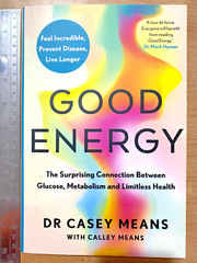 Good Energy by Dr. Casey Means NEW Paperback………..📝 magnetic bookmark