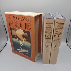 The Borzoi Poe: The Complete Poems and Stories 2‑Vol Boxed Set 4th Printing 1964
