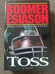 Toss: A Novel HC 1998 by Boomer Esiason & Lowell Cauffiel – Sports Fiction