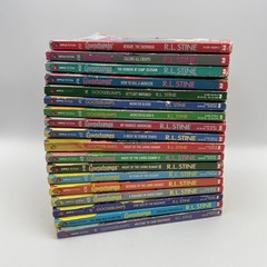 Goosebumps R.L Stine Apple Fiction Lot of 18 Scholastic Books Vintage 90s Horror