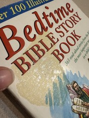 Vintage 1995 Bedtime Bible Story Book Paperback 110+ Illustrations 365 Stories