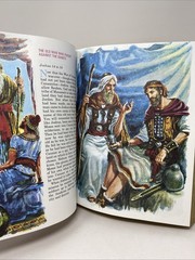 New Illustrated Children’s Bible in Stories Allen 1970 Gilt Edges Clean Pages