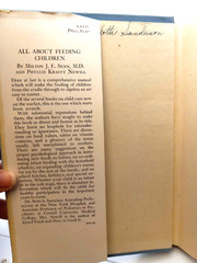 All About Feeding Children by Milton J. E. Senn M.D. & P.K. Newill 1946